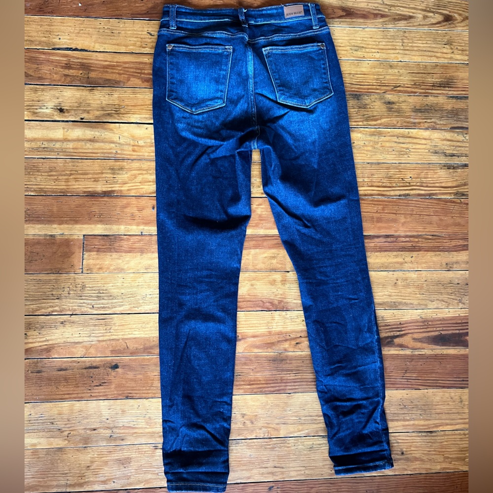 Judy Blue Skinny Fit Jeans Size 7 - Picture 2 of 3